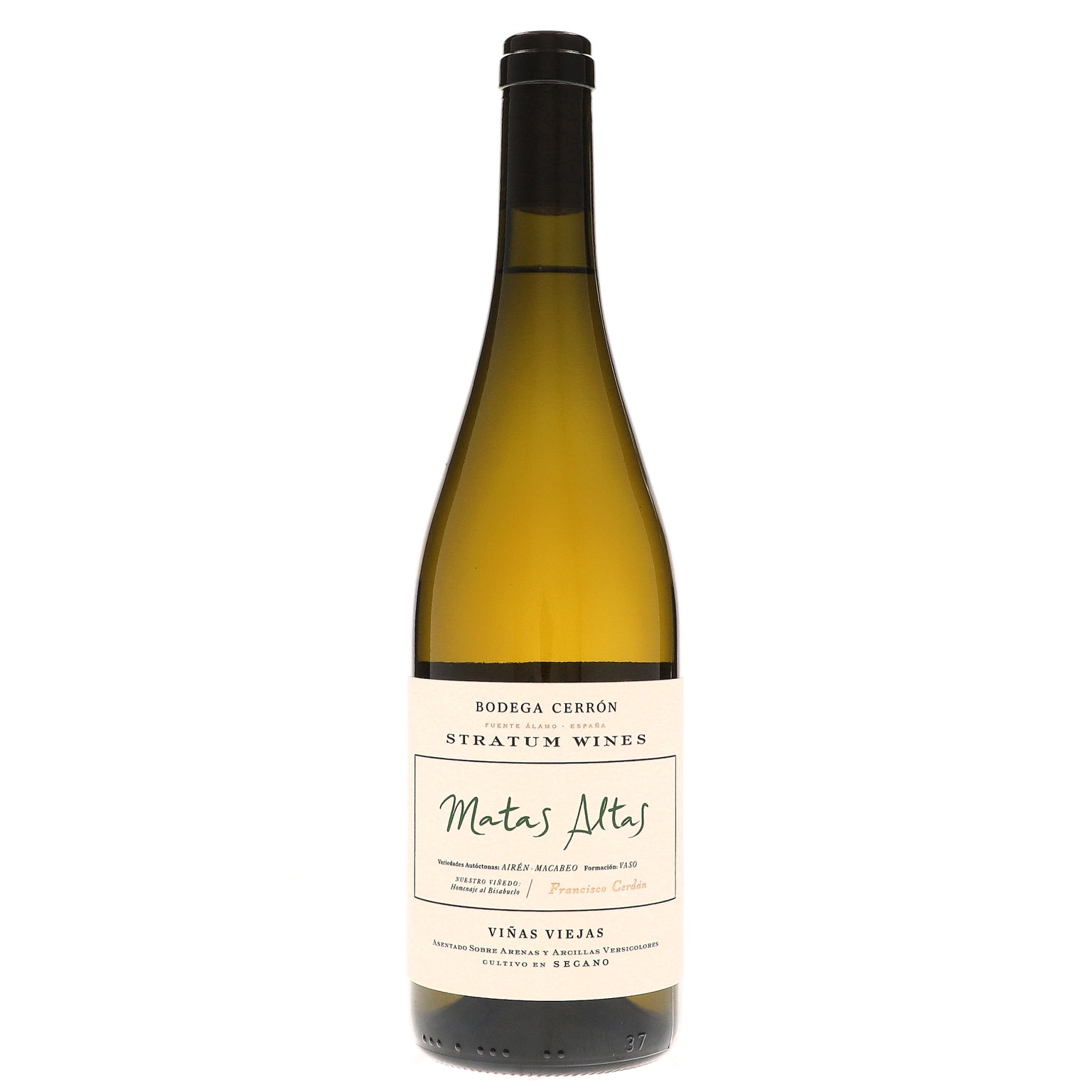 2023 Bodega Cerron (Stratum Wines), Matas Altas Airen Macabeo, Jumilla