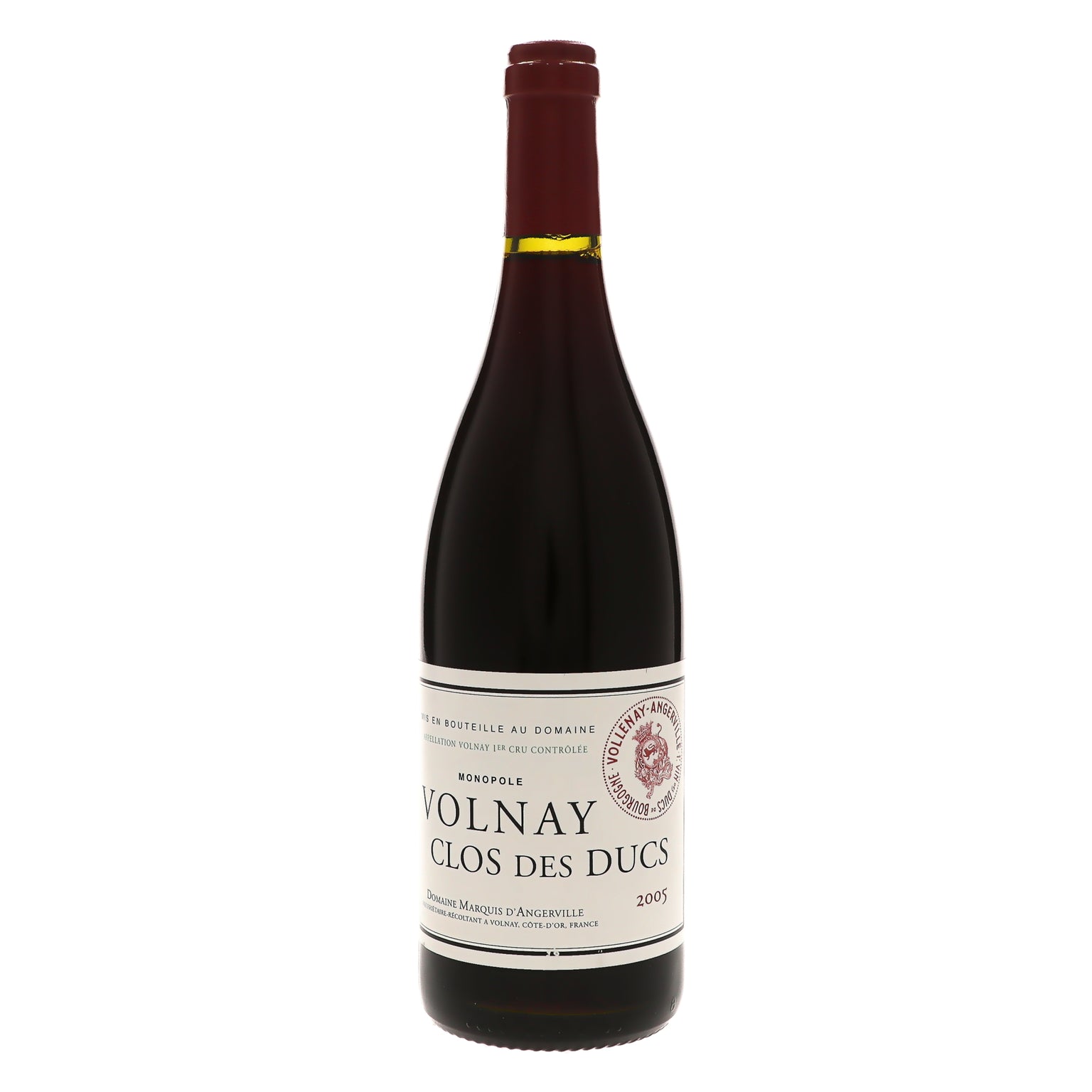 2005 Domaine Marquis d'Angerville, Volnay Premier Cru, Clos des Ducs