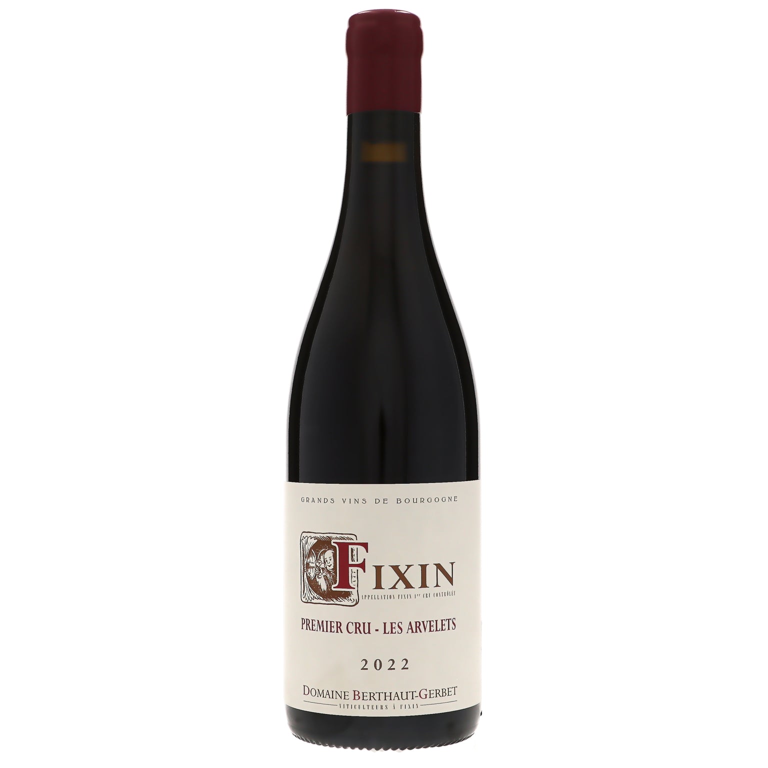 2022 Domaine Berthaut-Gerbet, Fixin Premier Cru, Arvelets