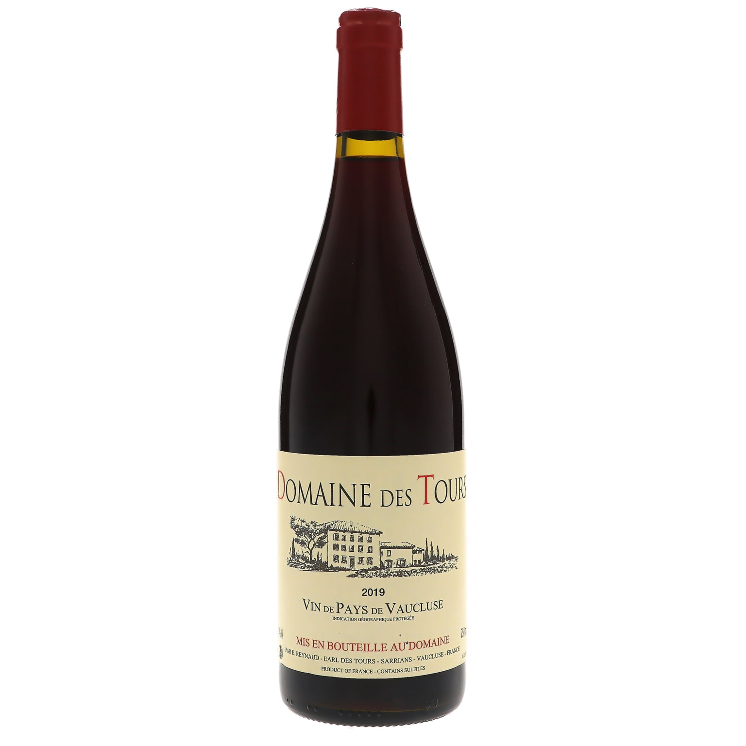 2019 Domaine des Tours, Rouge, Vaucluse – Thatcher's Wine