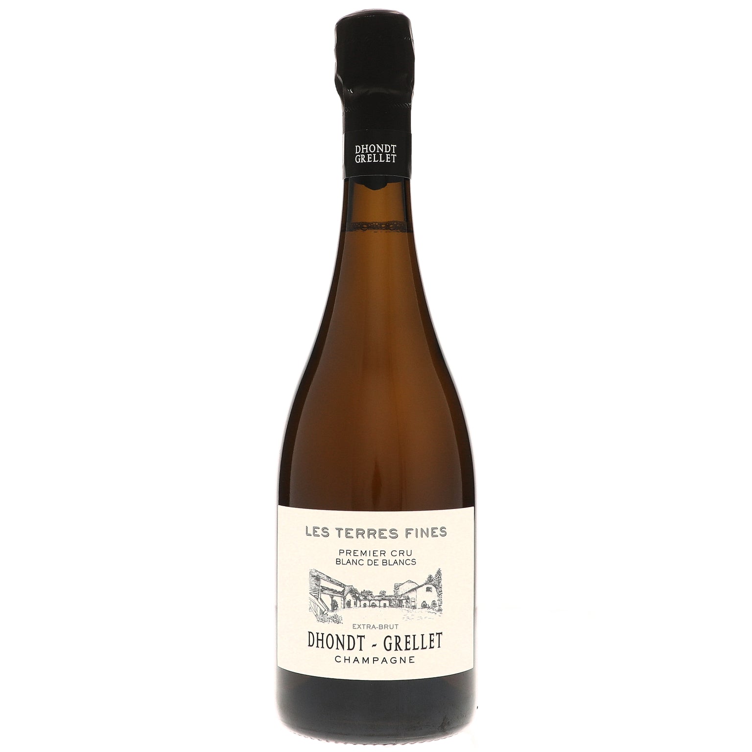 NV Dhondt Grellet, Les Terres Fines Blanc de Blancs Premier Cru (2020 Base, Disgorged 2023)