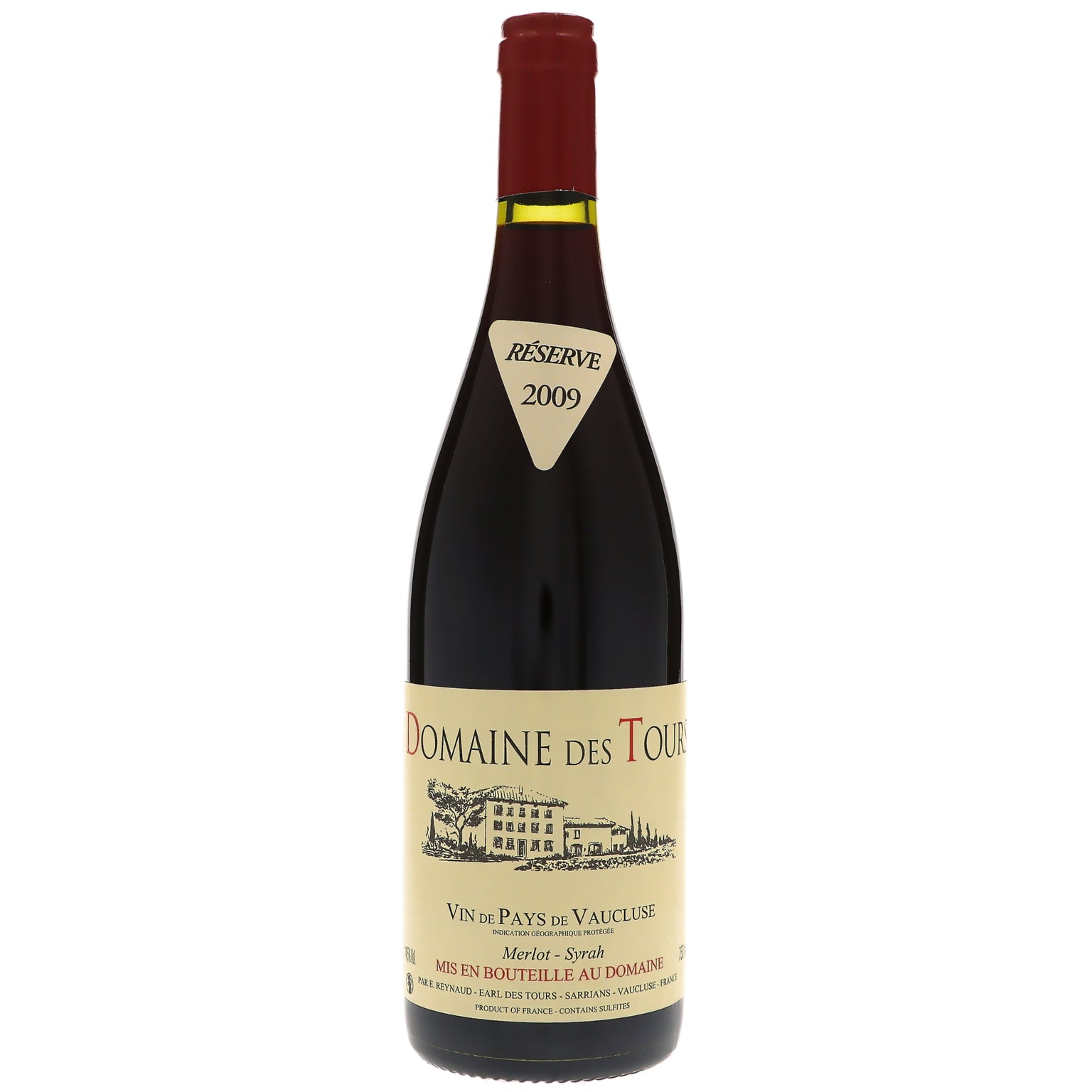 2009 Domaine des Tours, Merlot Syrah, Vaucluse