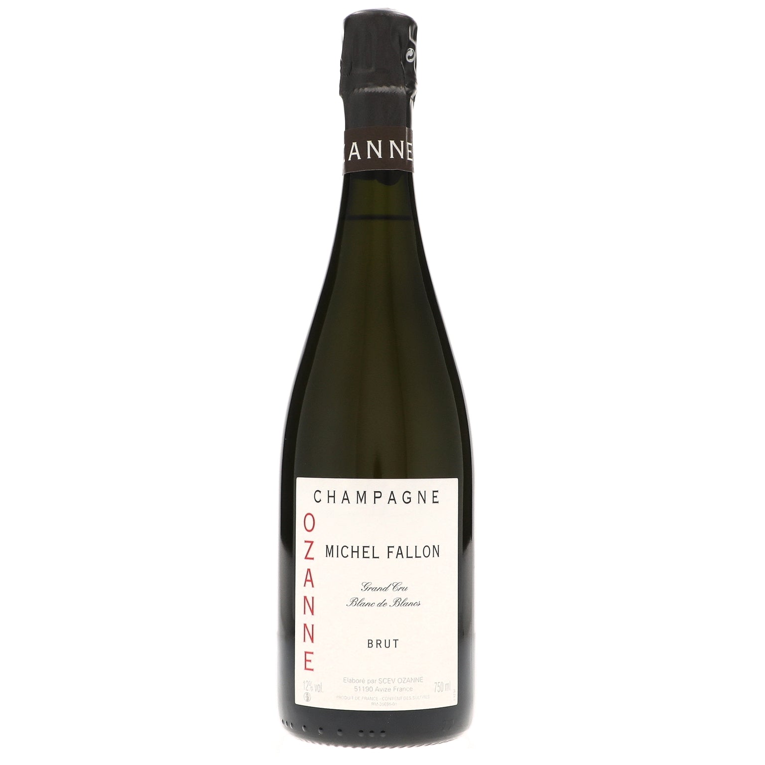 NV Michel Fallon, Ozanne Blanc de Blancs Grand Cru 6X750ML (Disgorged 2022)