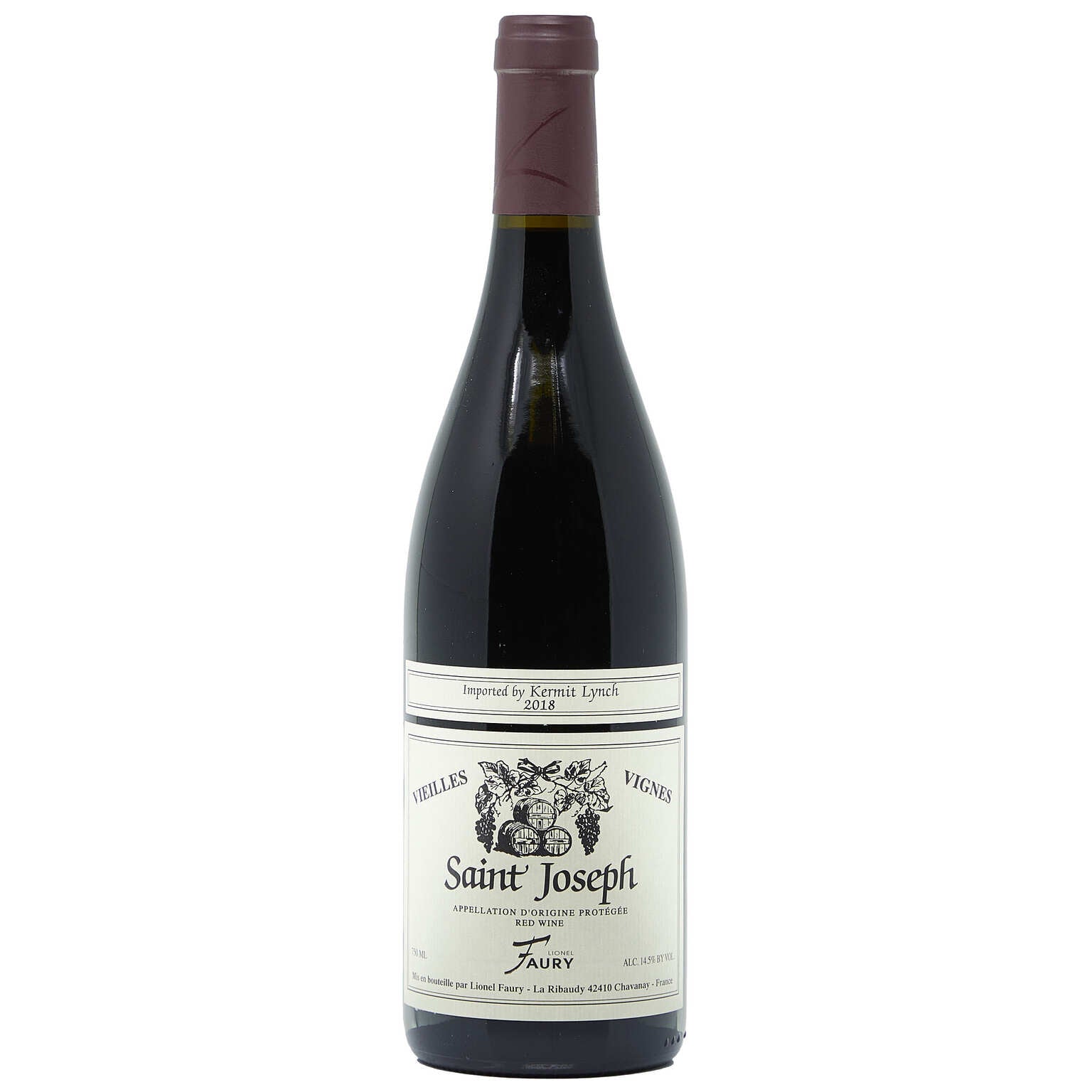 2018 Faury, SaintJoseph, Vieilles Vignes Thatcher's Wine