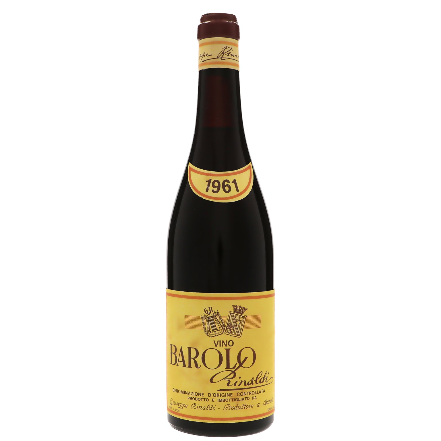 1961 Giuseppe Rinaldi, Barolo – Thatcher's Wine