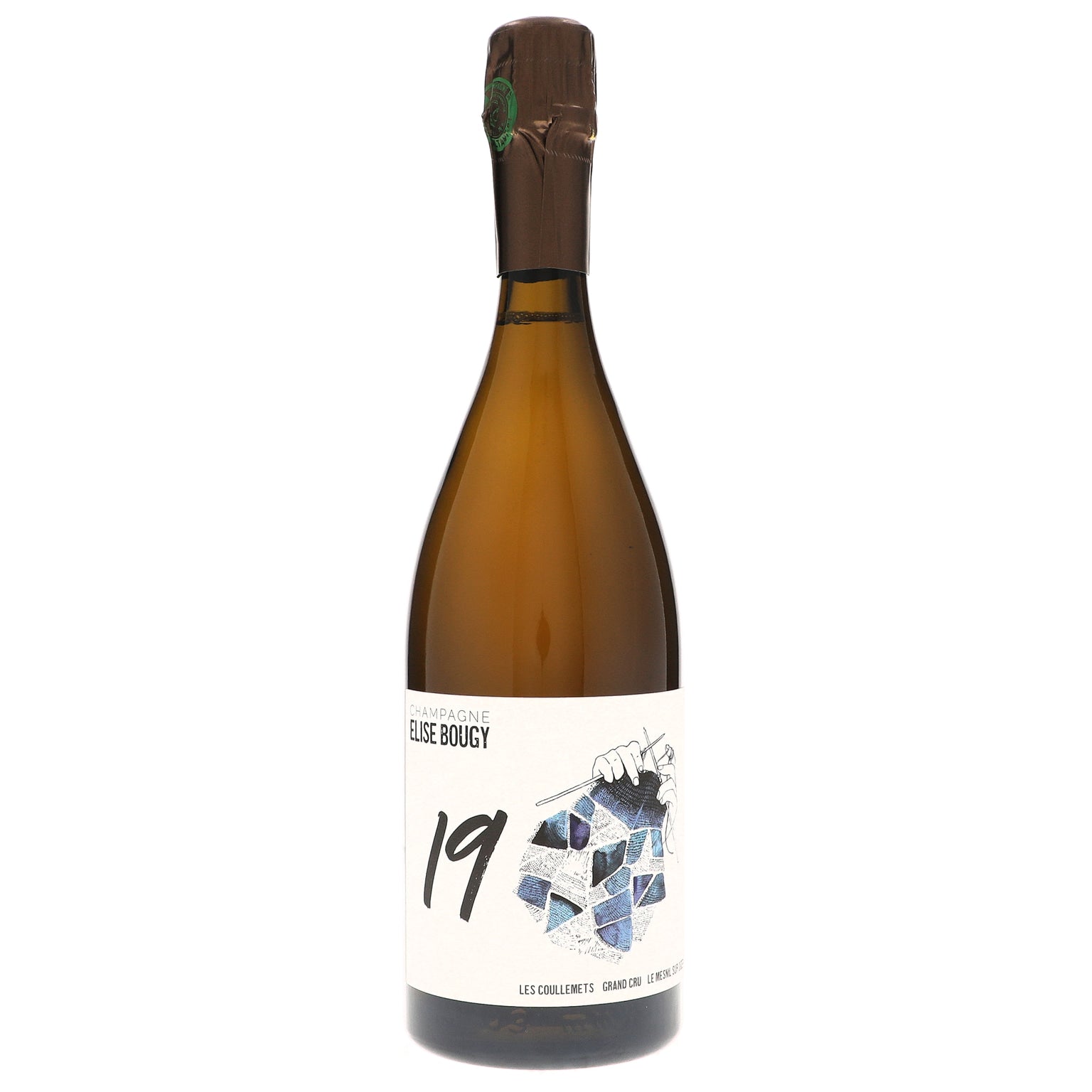 NV Elise Bougy, Les Coullemets Base 2019 Grand Cru, Le Mesnil-sur
