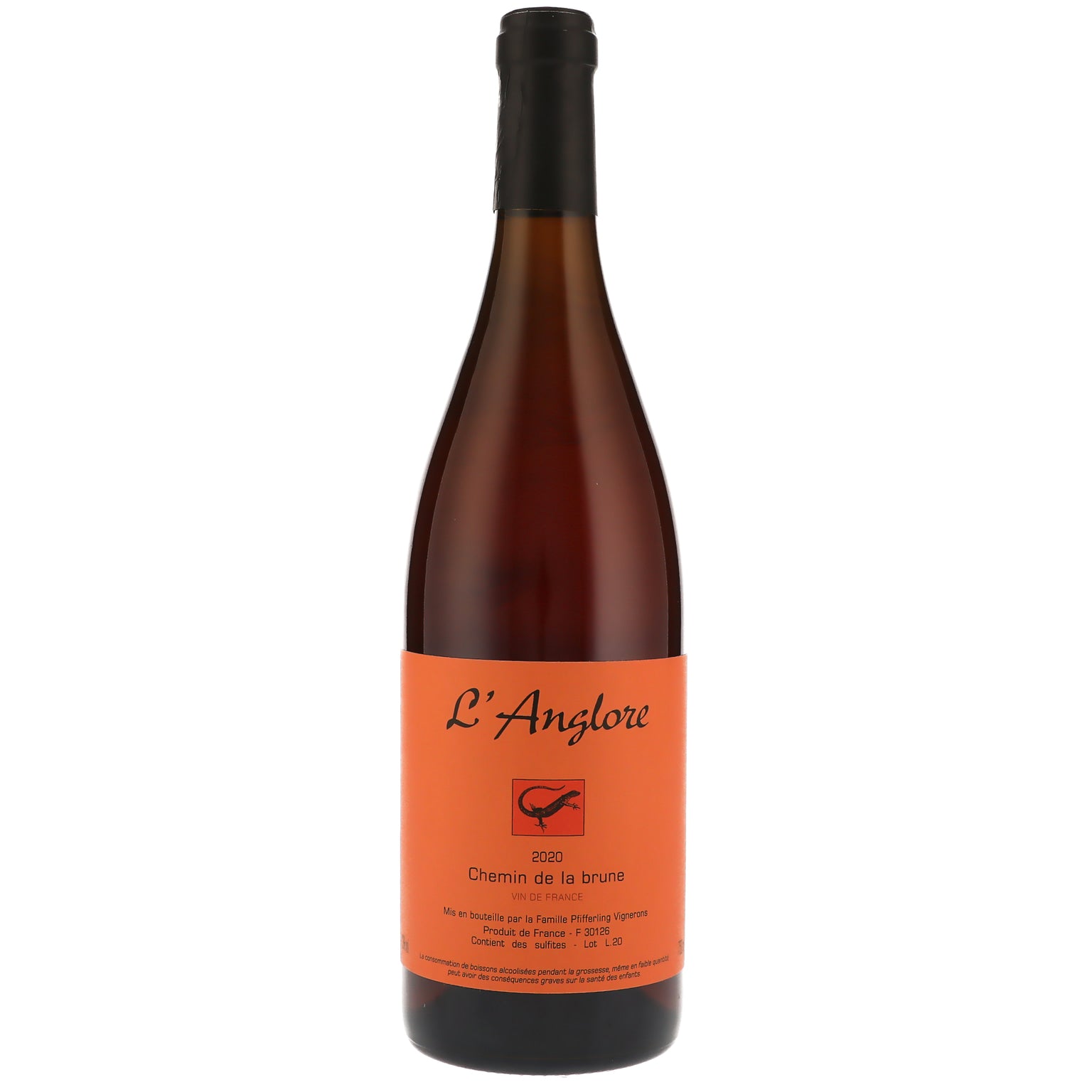 ワイン L'Anglore Chemin de la brune 2020 2020 l'Anglore, Chemin de la Brune Rose, VdF – Thatcher's Wine