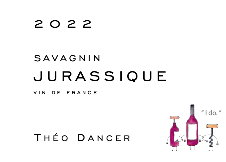 2022 Theo Dancer, Jurassique Savagnin, VdF 1.5L