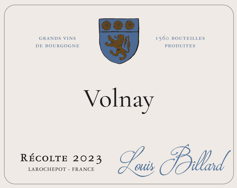 2023 Louis Billard, Volnay