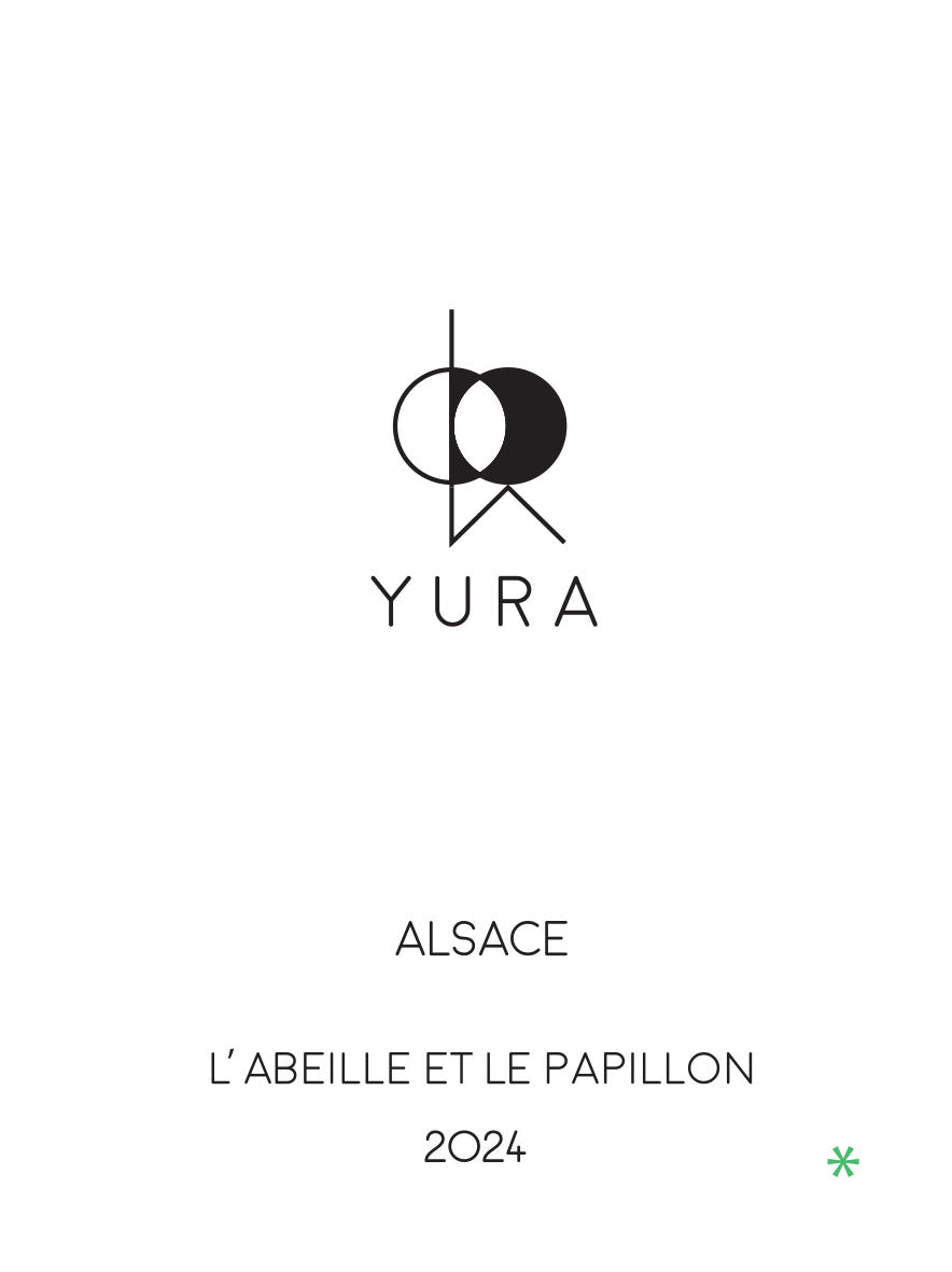 2024 Yura, Abeille et le Papillon Pinot Blanc, Alsace