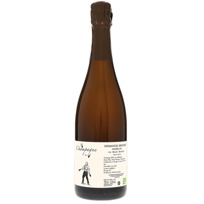 2022 Emmanuel Brochet, Le Mont Benoit Extra Brut, Champagne