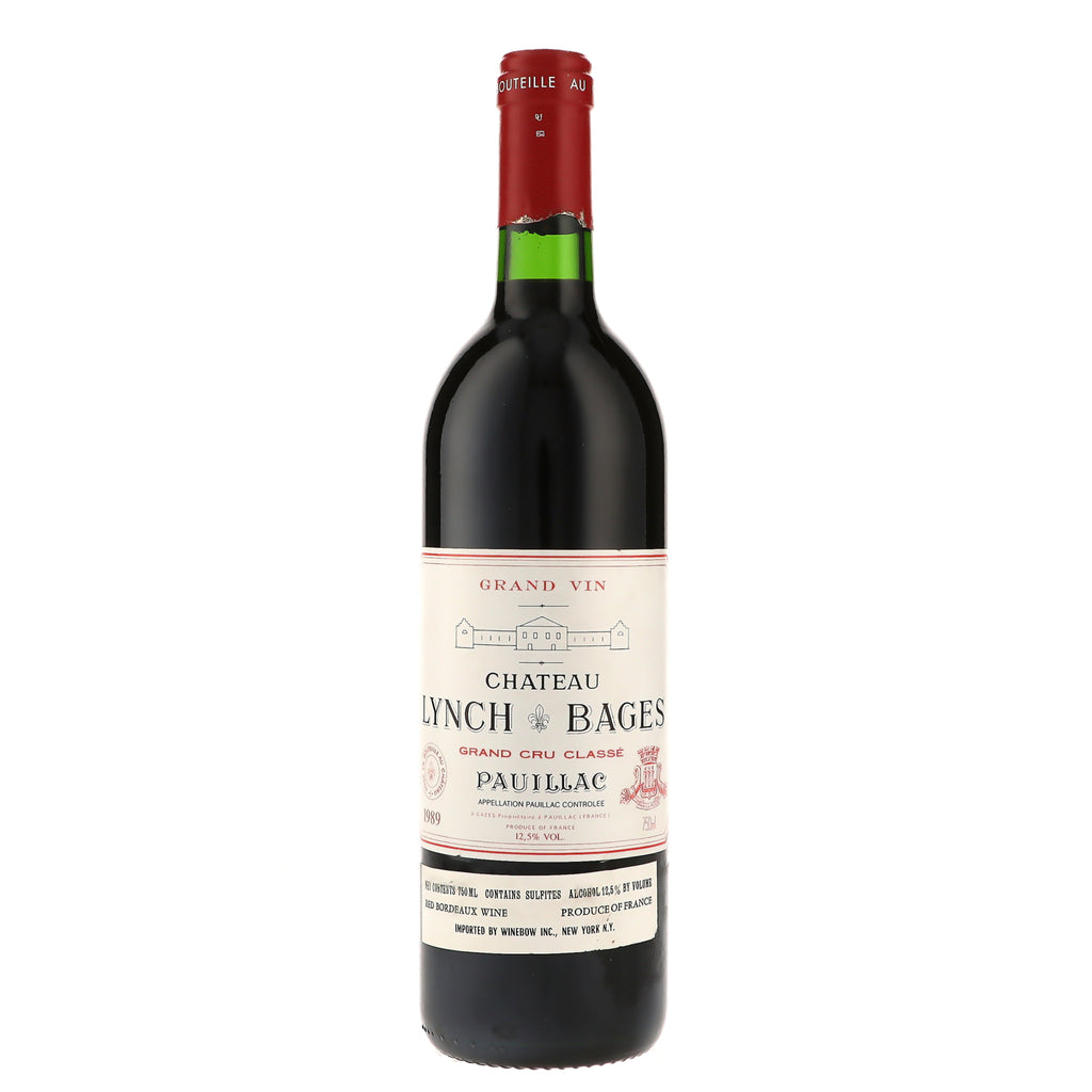 ワイン 1989 Pauillac CHATEAU LYNCH BAGES 1989 Chateau Lynch-Bages 5eme Cru Classe, Pauillac