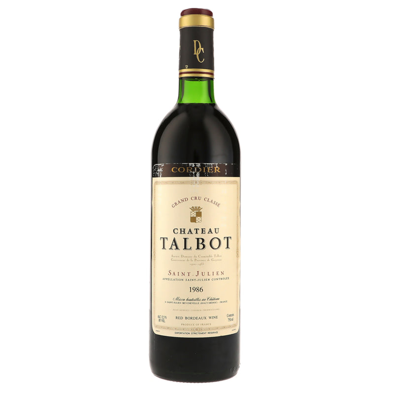 1986 Chateau Talbot 4eme Cru Classe, Saint-Julien