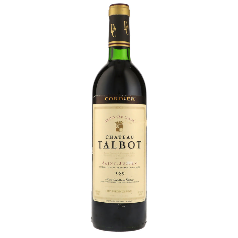 1989 Chateau Talbot 4eme Cru Classe, Saint-Julien