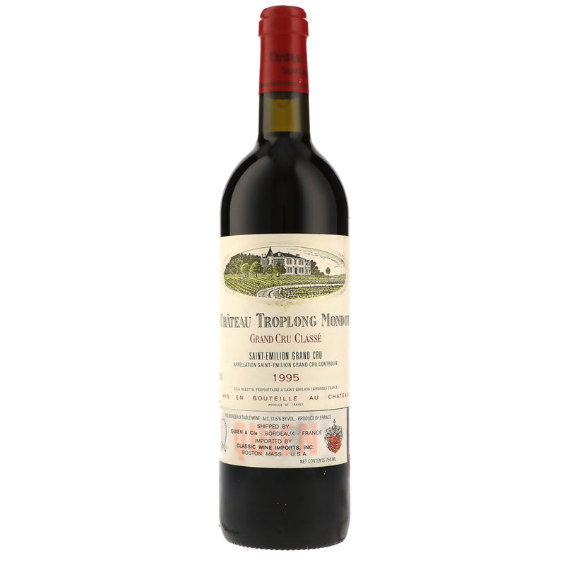 1995 Troplong Mondot Premier Grand Cru Classe B, Saint-Emilion Grand Cru