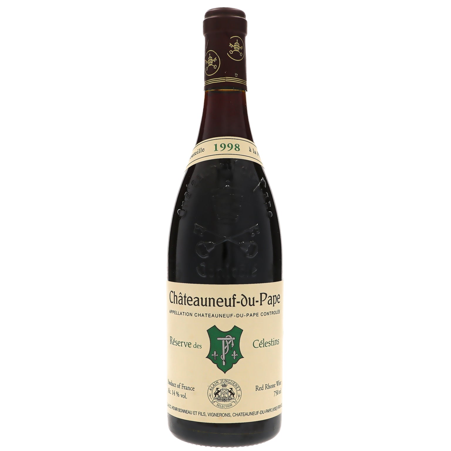 1998 Henri Bonneau, Chateauneuf-du-Pape, Reserve Celestins