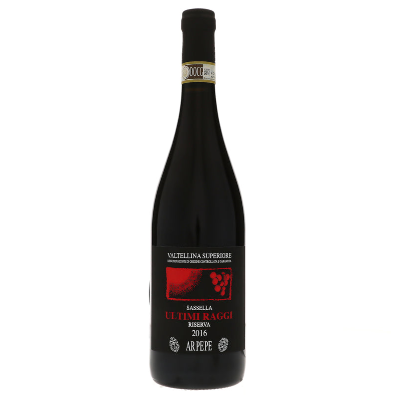 2016 Arpepe, Valtellina Superiore, Sassella Ultimi Raggi Riserva