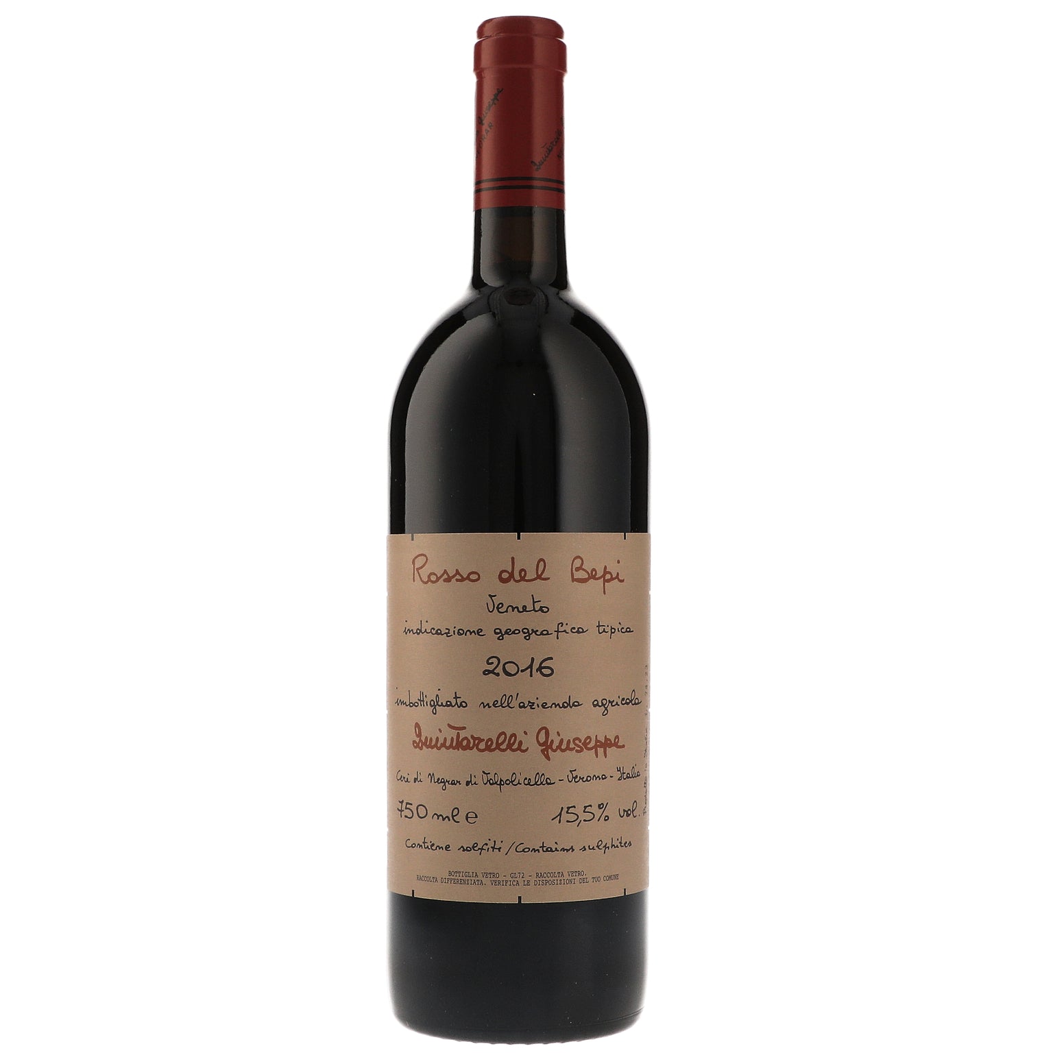 2016 Quintarelli Giuseppe, Rosso del Bepi, Veneto