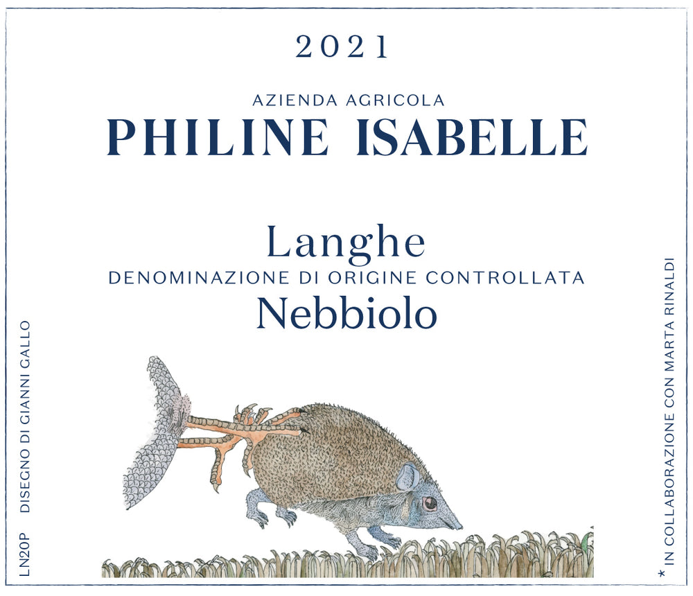 2021 Azienda Agricola Philine Isabelle, Langhe, Nebbiolo