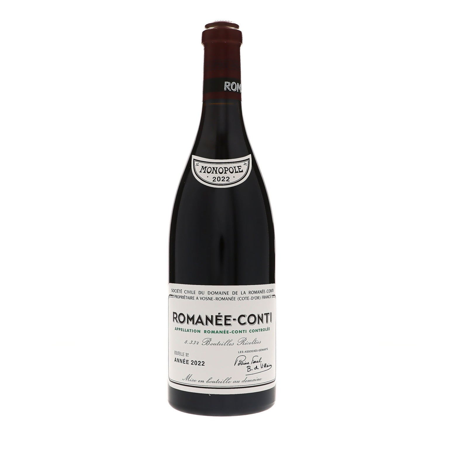 2022 Domaine de la Romanee-Conti, Romanee-Conti Grand Cru
