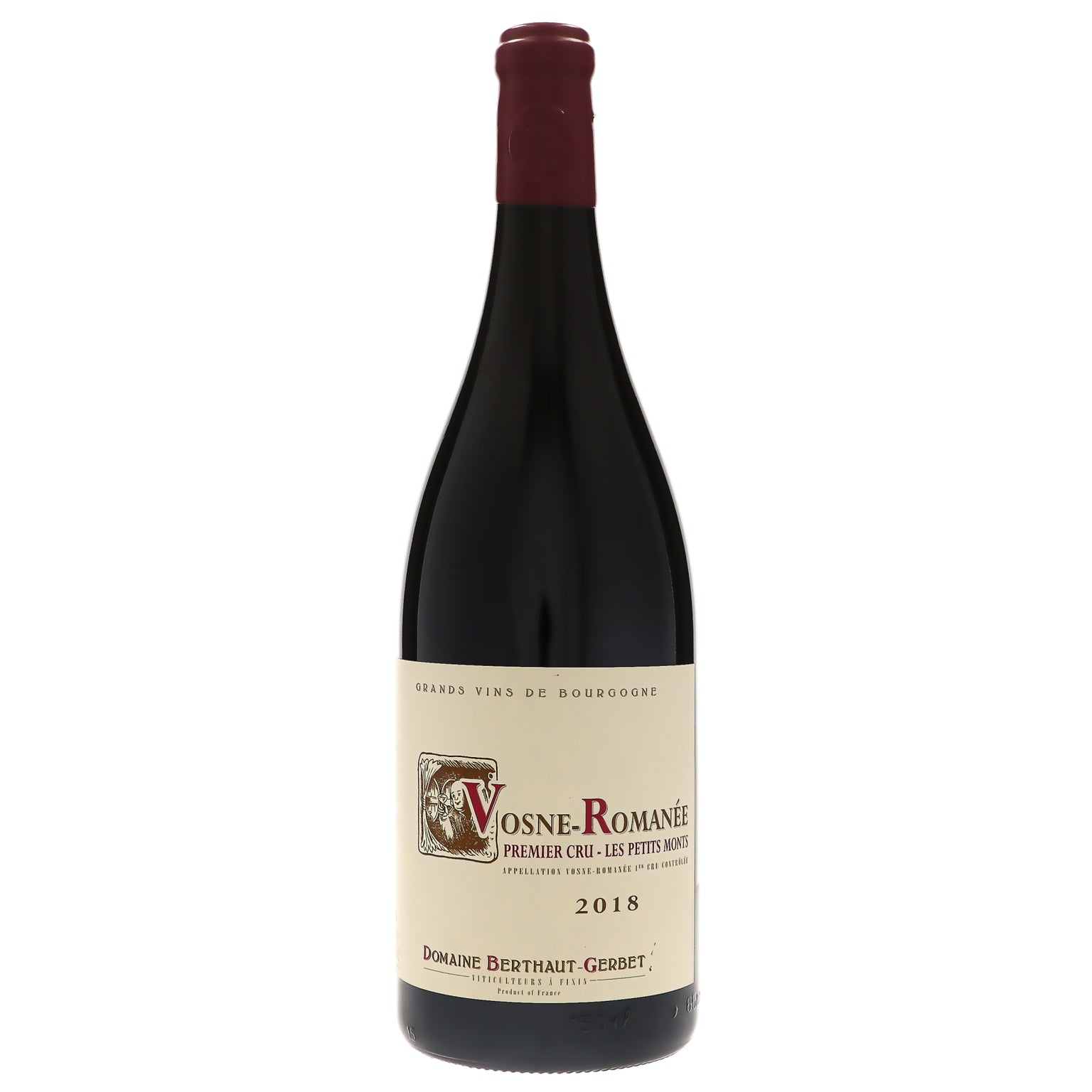 2018 Domaine Berthaut-Gerbet, Vosne-Romanee Premier Cru, Les Petits Monts 1.5L