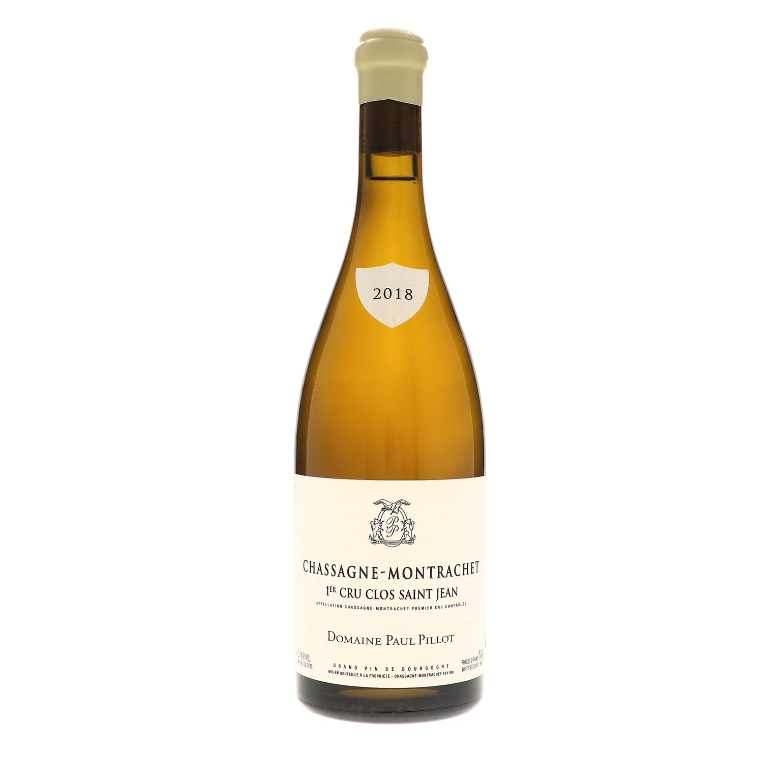 2018 Domaine Paul Pillot, Chassagne-Montrachet Premier Cru, Clos Saint-Jean Blanc