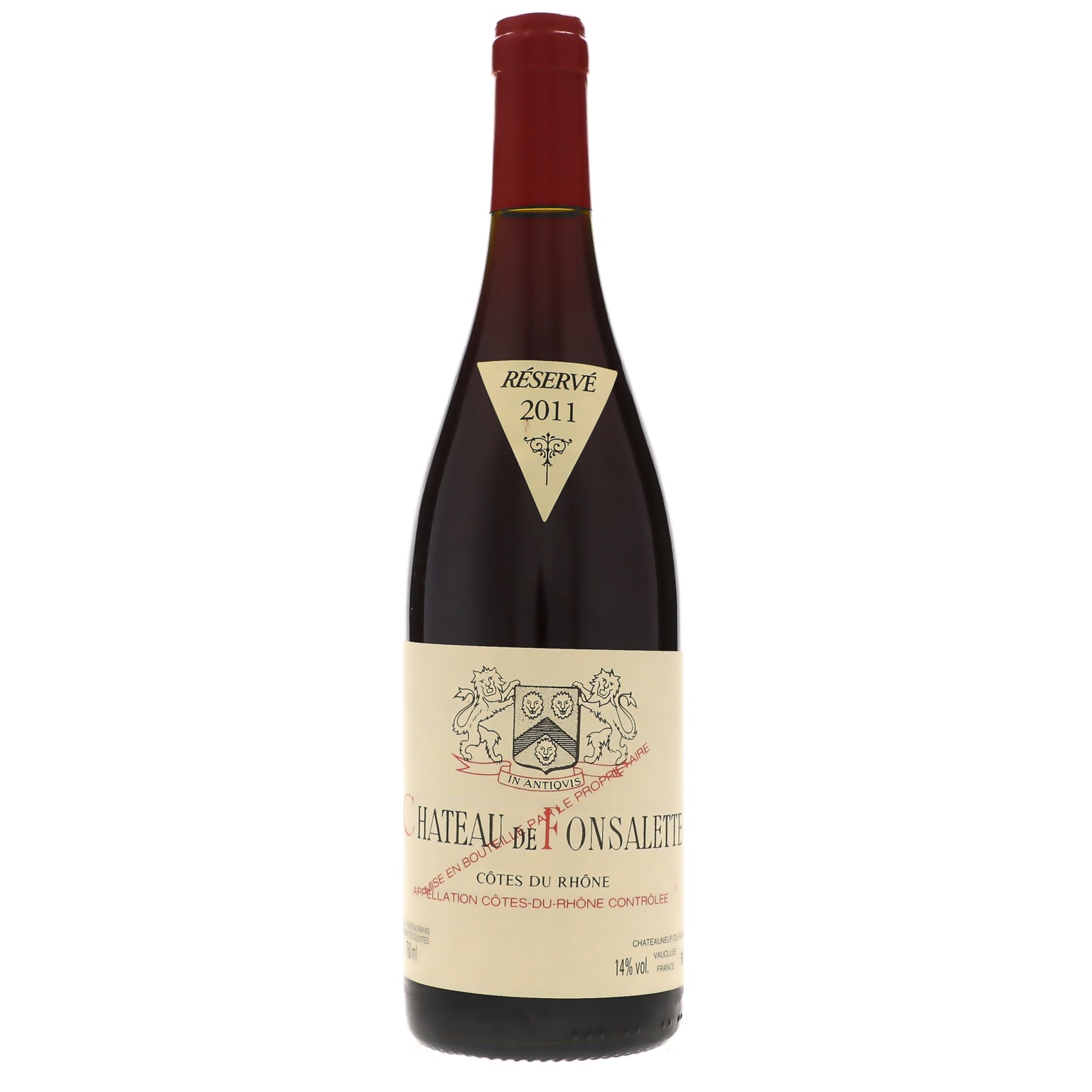2011 Chateau de Fonsalette, Cotes du Rhone, Rouge