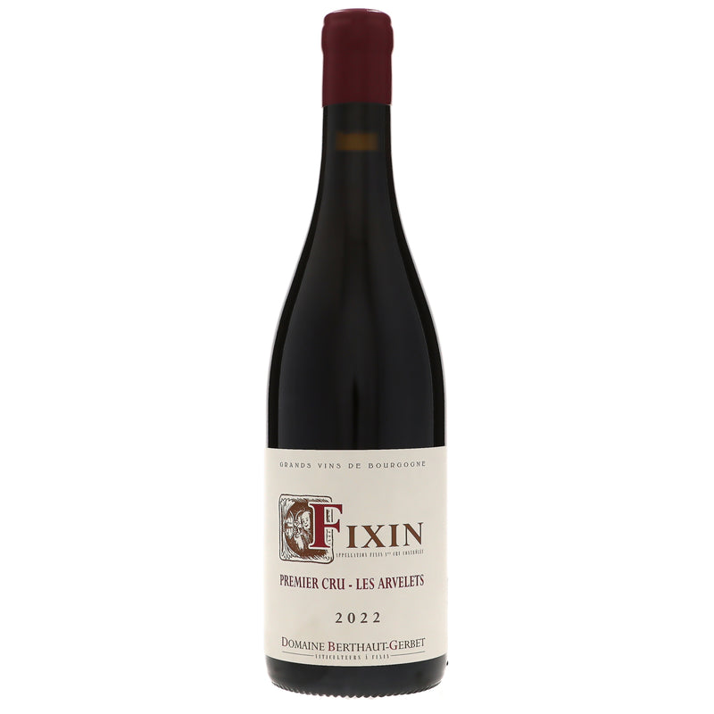 2022 Domaine Berthaut-Gerbet, Fixin Premier Cru, Arvelets