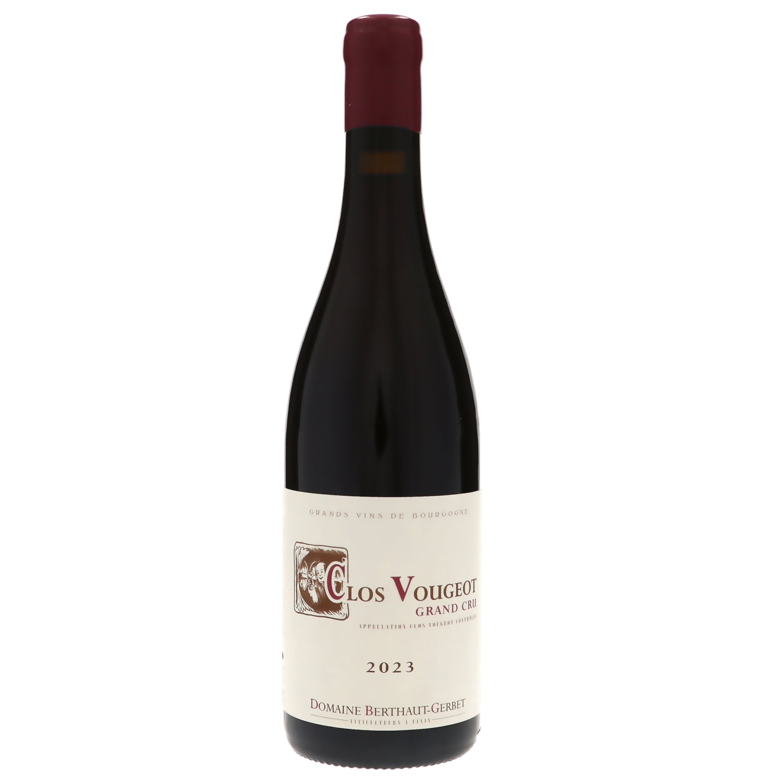 2023 Domaine Berthaut-Gerbet, Clos de Vougeot Grand Cru
