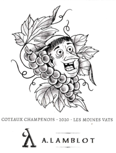 2020 A. Lamblot, Les Moines Vats, Coteaux Champenois
