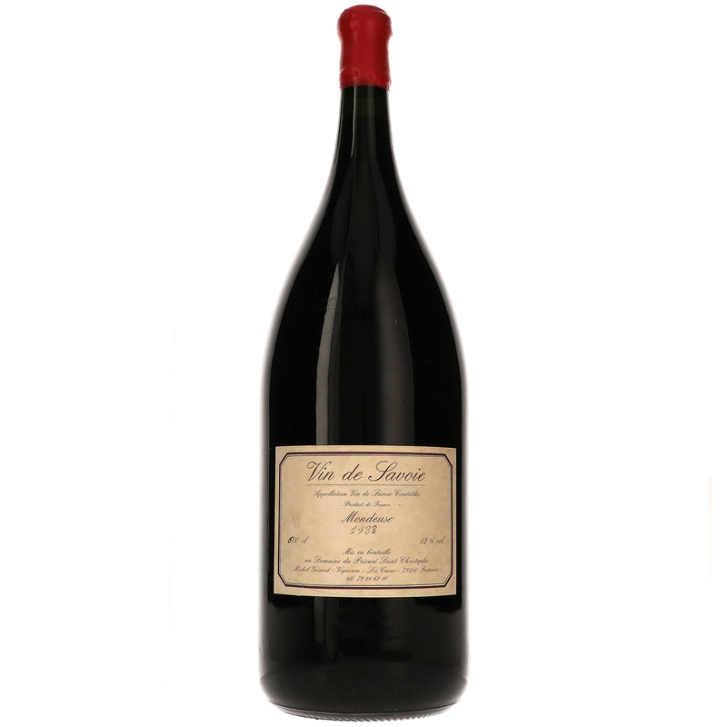 1988 Domaine Prieure Saint-Christophe, Mondeuse Tradition, Vin de Savoie 6L