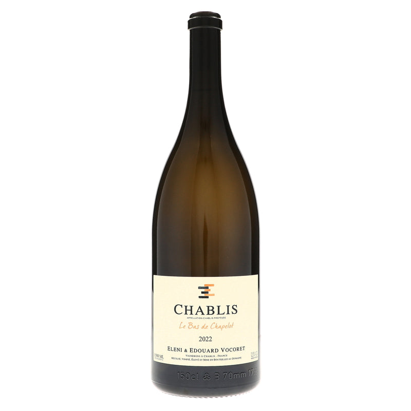 2022 Eleni & Edouard Vocoret, Chablis, Le Bas de Chapelot 1.5L