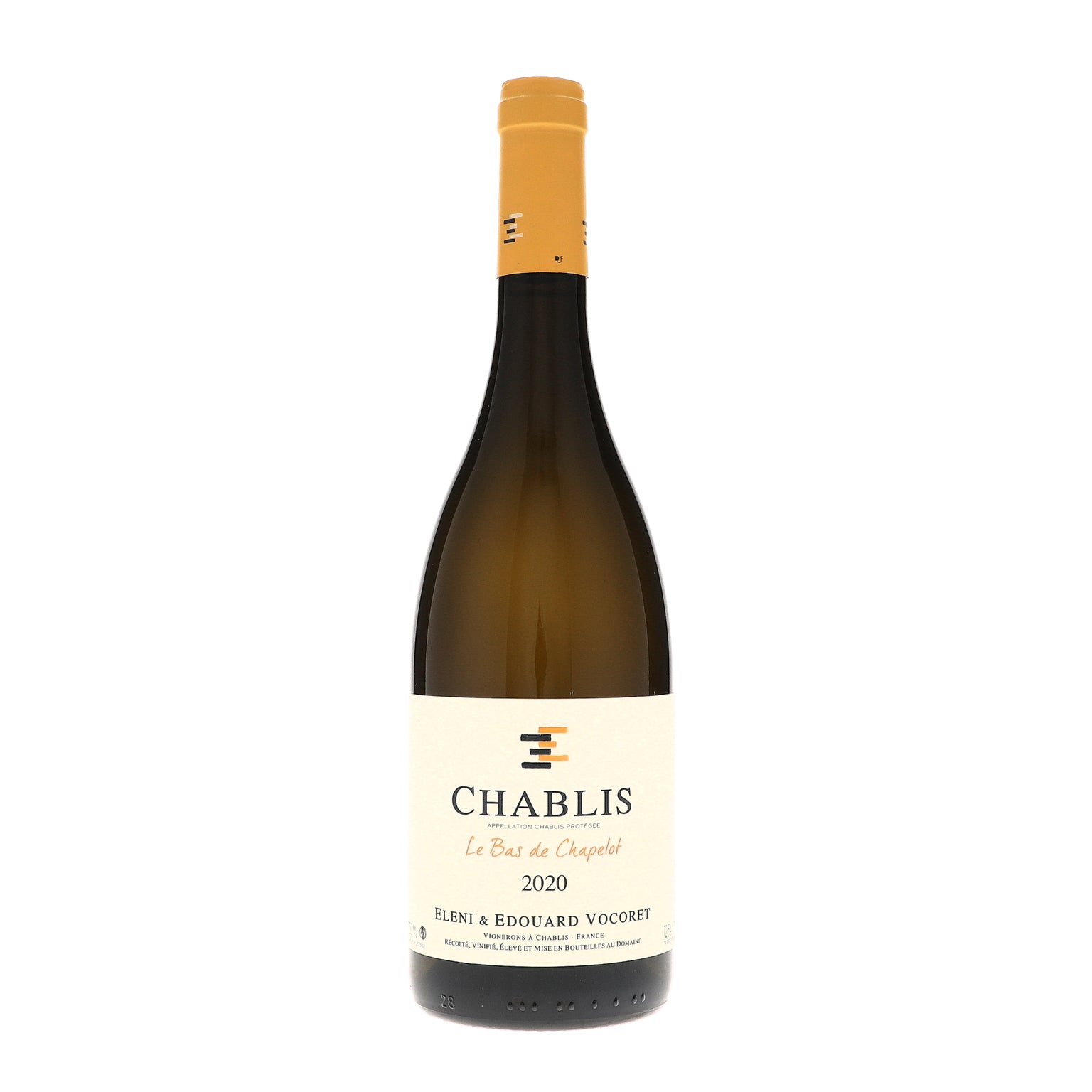 2020 Eleni & Edouard Vocoret, Chablis, Le Bas de Chapelot