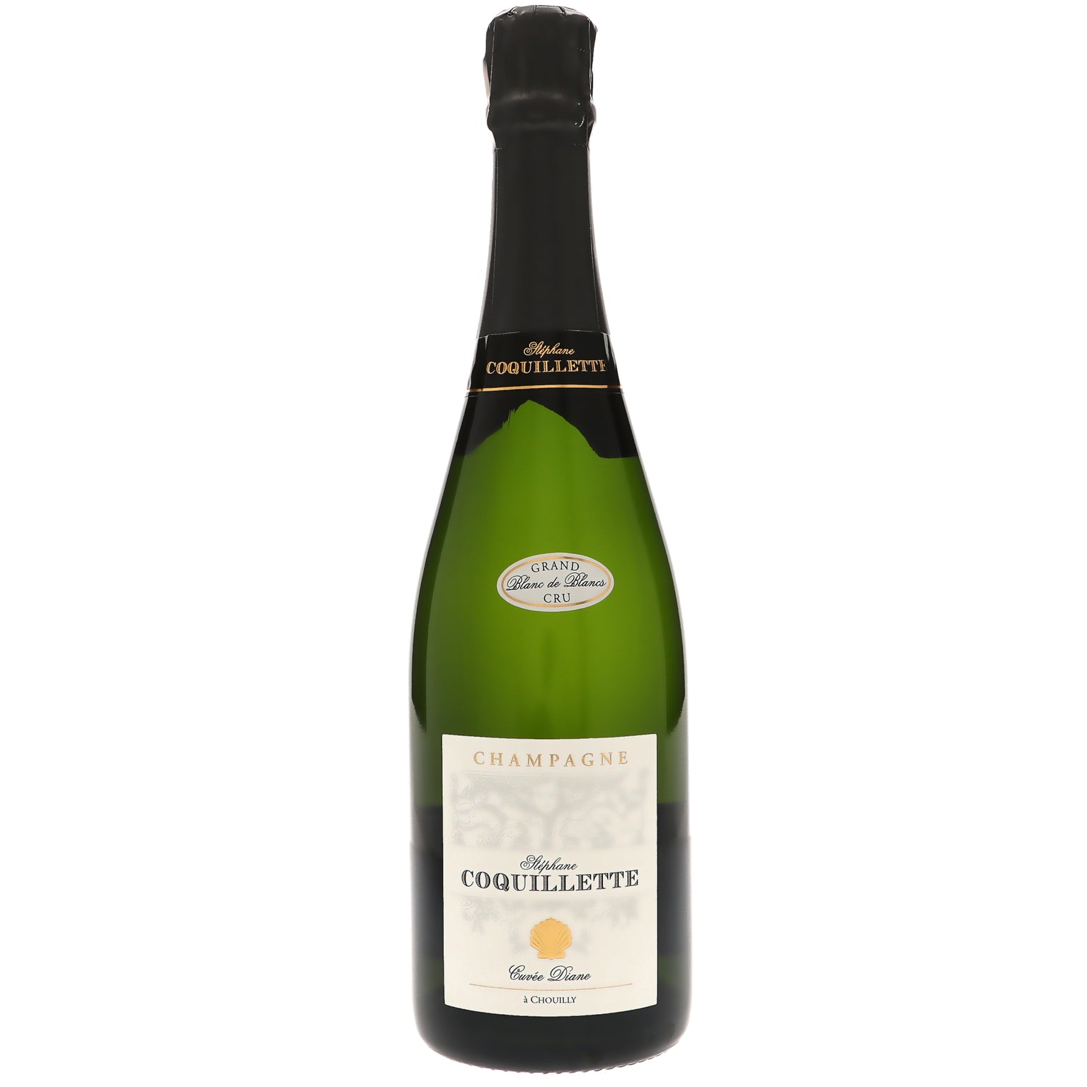 NV Stephane Coquillette, Cuvee Diane Blanc de Blancs Grand Cru, Chouilly