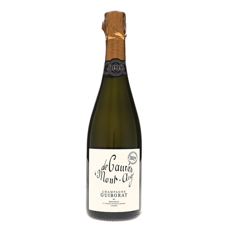 2017 Guiborat, de Caures a Mont-Aigu, Champagne (Disgorged 2024)