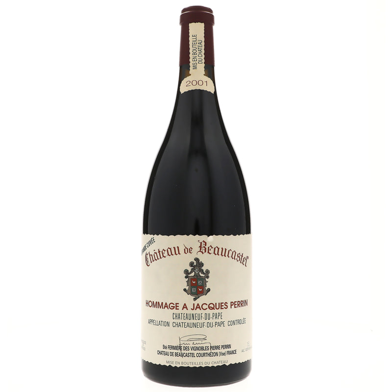 2001 Chateau de Beaucastel Hommage a Jacques Perrin, Chateauneuf-du-Pape 1.5L