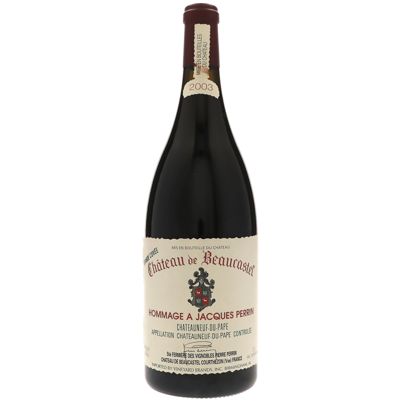 2003 Chateau de Beaucastel Hommage a Jacques Perrin, Chateauneuf-du-Pape 1.5L