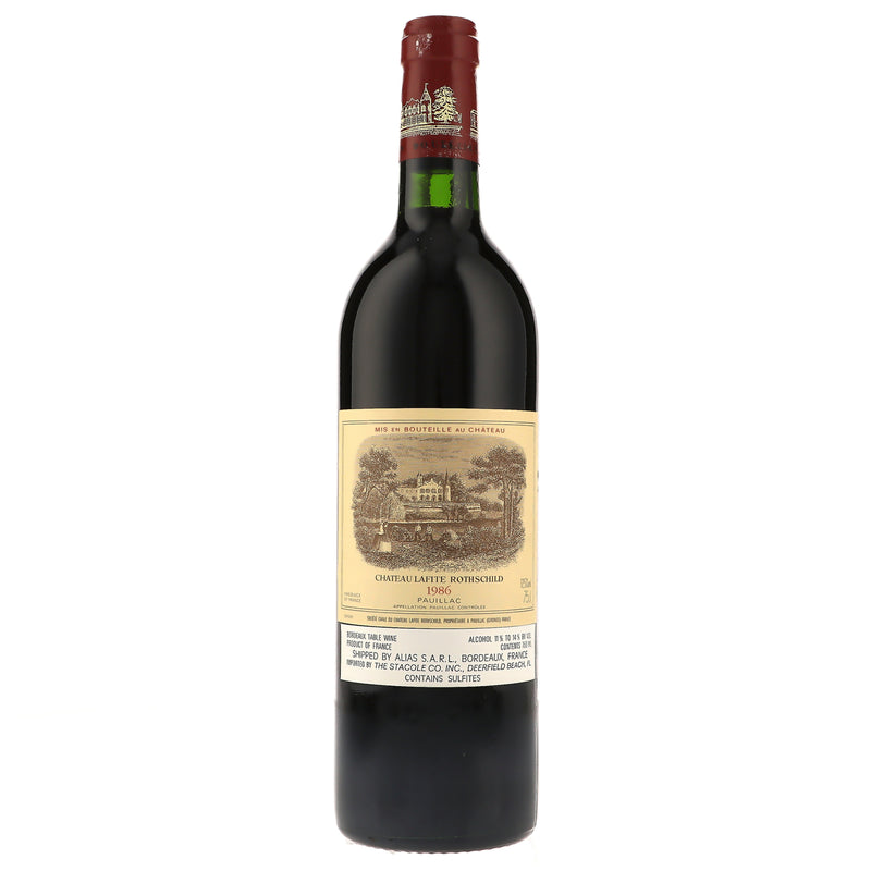 1986 Chateau Lafite Rothschild Premier Cru Classe, Pauillac