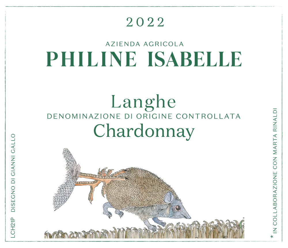 2022 Azienda Agricola Philine Isabelle, Langhe, Chardonnay