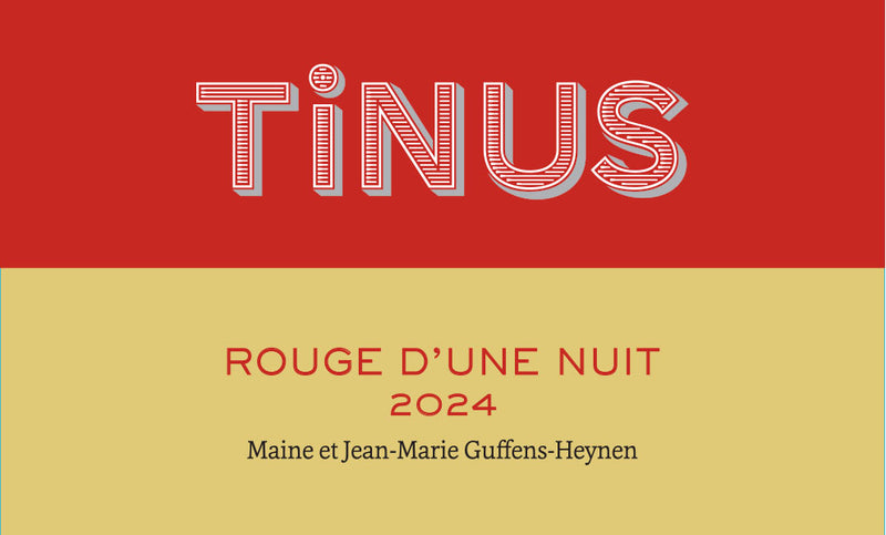 2024 Chateau des Tourettes (Maine et Jean-Marie Guffens-Heynen), Tinus Rouge d&