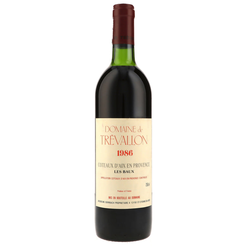 1986 Domaine de Trevallon, Les Baux, Coteaux d&