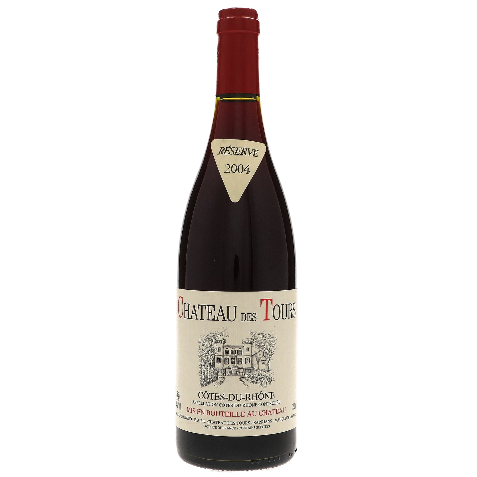 2004 Chateau des Tours, Cotes du Rhone, Rouge