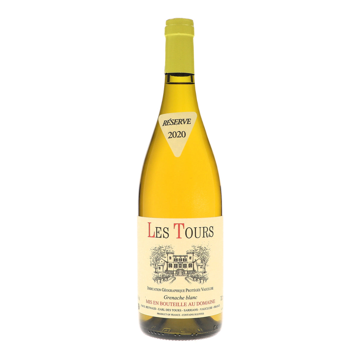 2020 Les Tours, Grenache Blanc