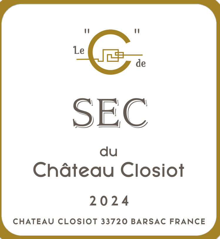 2024 Le C Sec du Chateau Closiot