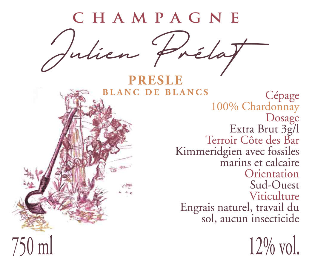 NV Julien Prelat, Presle Blanc de Blancs (2023 Base)