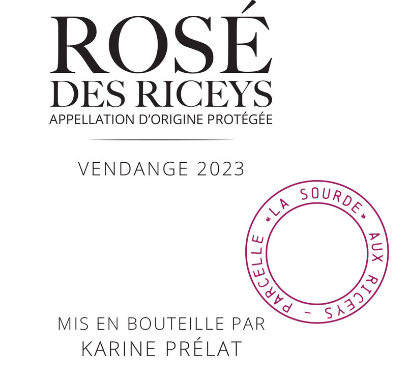 2023 Karine Prelat, Rose des Riceys, La Sourde