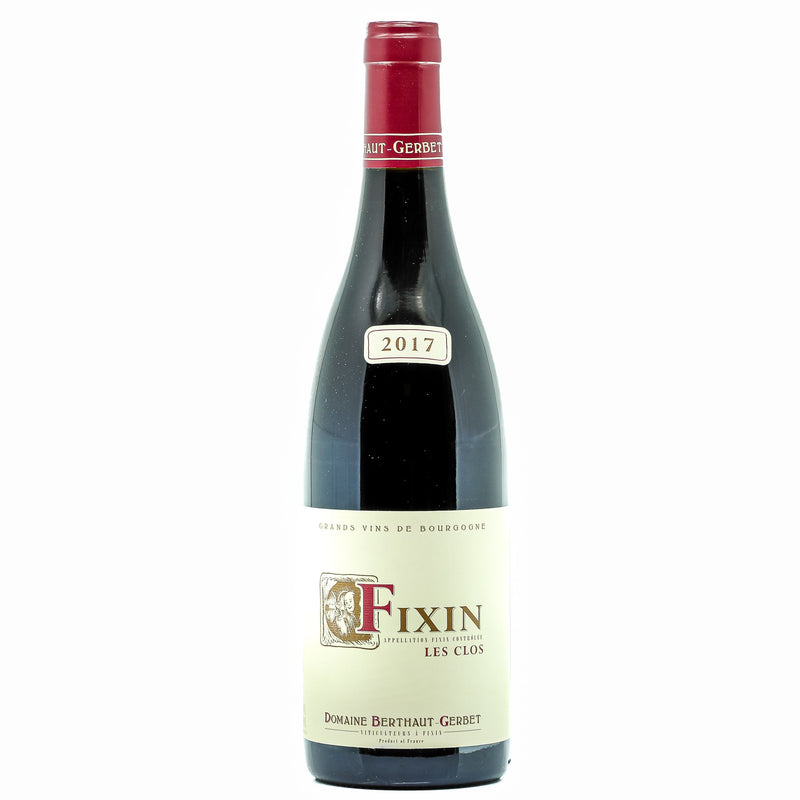 2017 Domaine Berthaut-Gerbet Fixin Les Clos