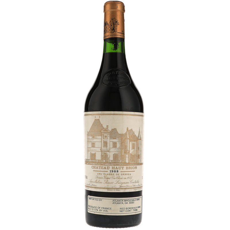 1988 Chateau Haut-Brion Premier Cru Classe, Pessac-Leognan