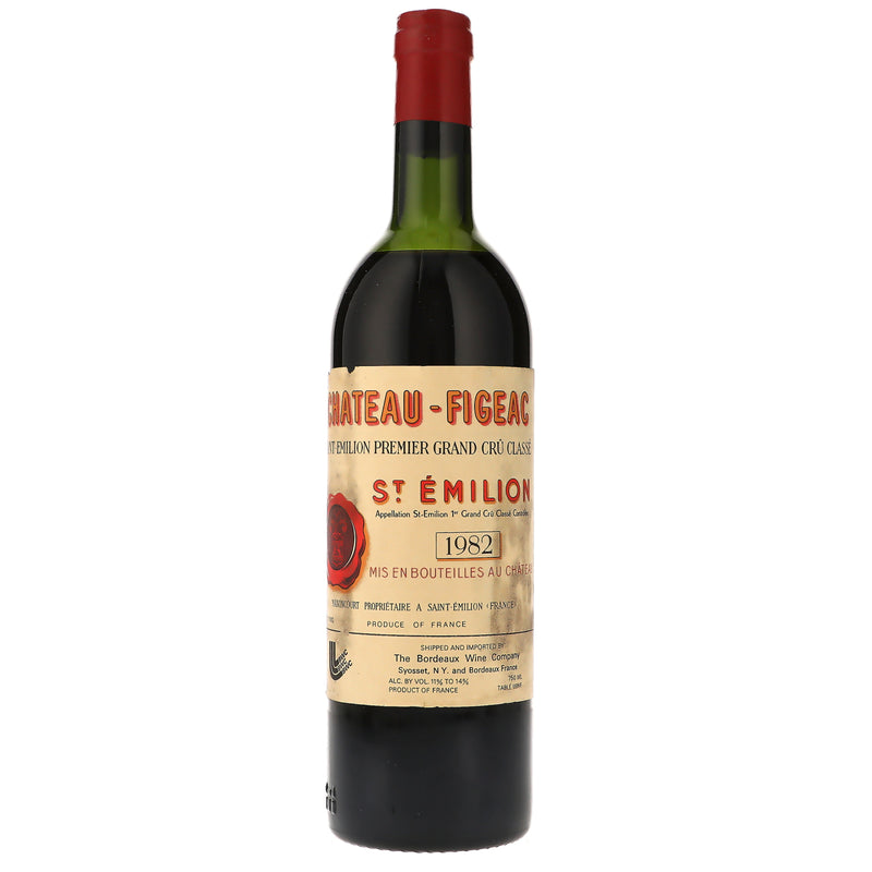 1982 Chateau Figeac Premier Grand Cru Classe B, Saint-Emilion Grand Cru