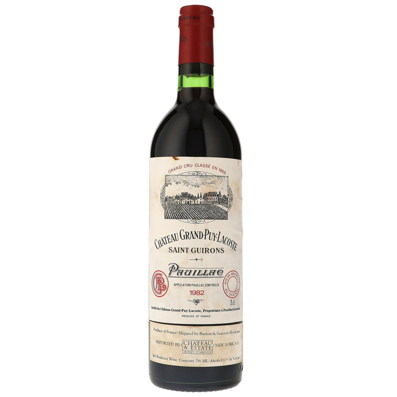 1982 Chateau Grand-Puy-Lacoste 5eme Cru Classe, Pauillac